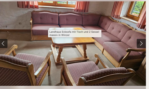 Tolles großes ecksofa und - tolles,