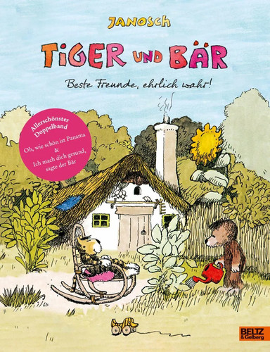 Tiger und bär beste freunde - bär.,