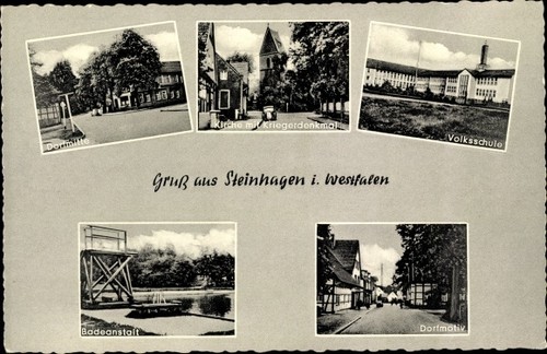 Steinhagen westfalen - ak, in
