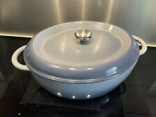 KÜCHENPROFI I BRÄTER I 33 cm Gußeisen I Hellgrau