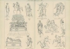 Tafel SKULPTUR RAUCH / DENKMAL