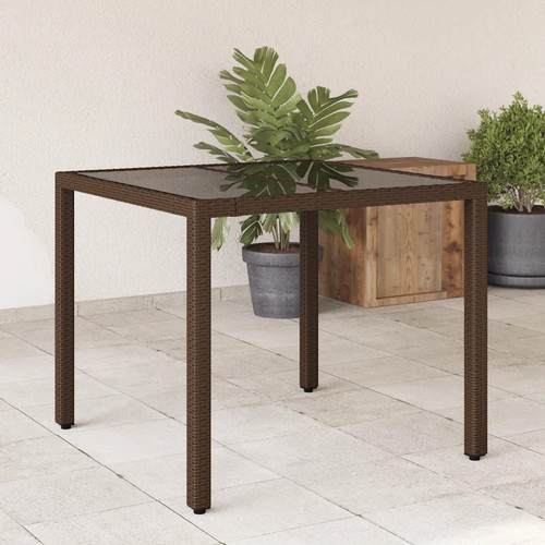 Gartentisch poly rattan - poly,