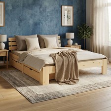 Holzbett 120x200 mit