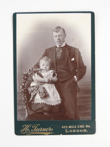 Victorian man and - and, baby
