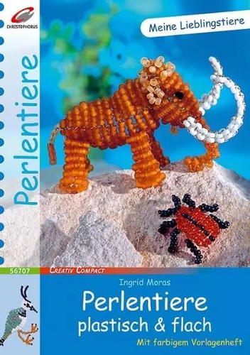 Perlentiere plastisch flach - perlentiere, &