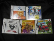 nintendo DS spiele 5 stück farm life clever elite beat agents
