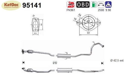 Katalysator toyota yaris - ✅,