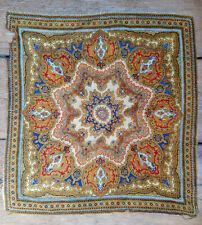 vintage Tuch Trachten Wolle sehr schöne Farben und Muster