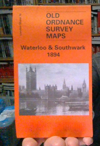 Map waterloo southwark - of,