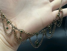 Jugendstil Collier Girlande