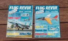2 x Flug Revue - Flugwelt Zeitschrift Jan. + Mai 1975 