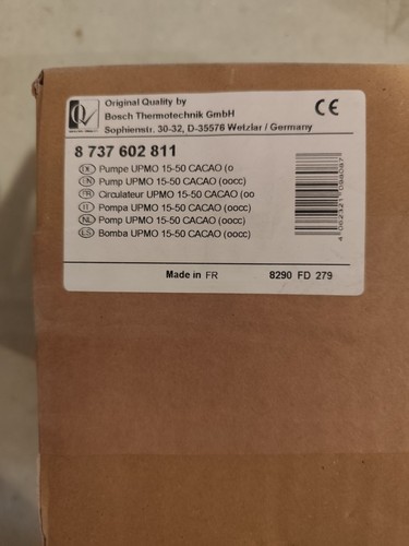 Junkers ersatzteil pumpe upmo - pumpe,