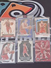 Matas Buzelis 24-25 Panini Prizm Rookie Blue Fast Break /150 RC & 5 RC Cards