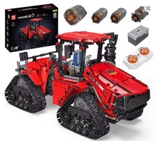 Klemmbaustein Crawler Tractor Kettentraktor mit Motoren + Fernbedienung OVP