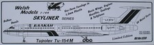 Welsh models tupolev - welsh, tu-154m