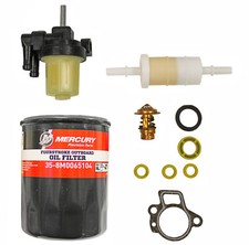 Mercury 100h Wartungsset 40 50 60PS Ölfilter Benzinfilter Thermostat 8M0090558 