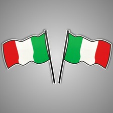 Italien Kreuzflaggen XXL