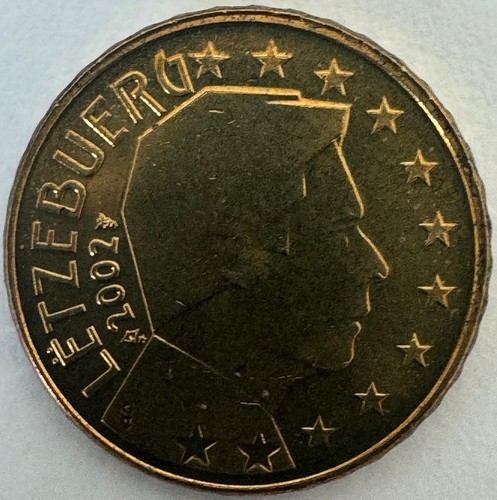 Luxemburg cent 2002 - 10,