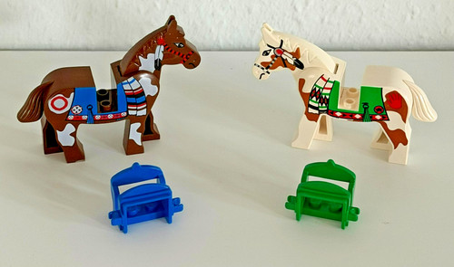 Vintage lego x pferd mit - ,