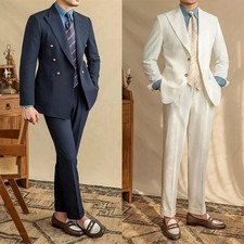 Männer Anzug Slim Fit 2 Teile