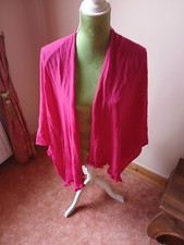 Comma Poncho pink leicht