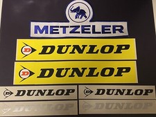 Metzeler Aufnäher Patch 27cm 12cm Dunlop Aufkleber Motorrad Rennsport Motorsport