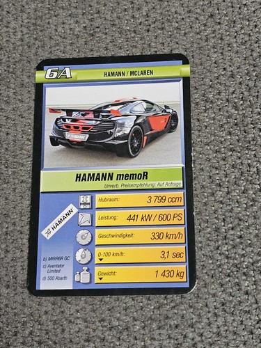 Hamann memor car - ,
