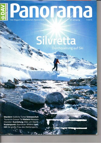 Dav panorama 2015 silvretta - dav, 1/2015