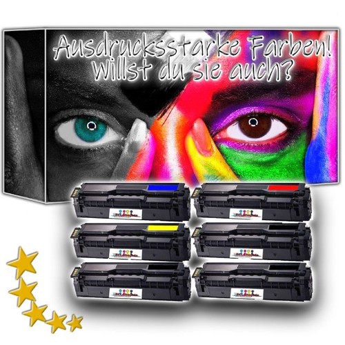 Farbtoner kassette - 6x,
