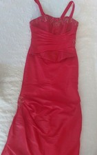 Kleid rot, Ballkleid