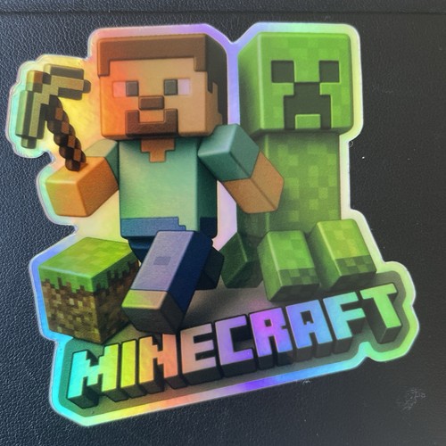 Minecraft hologram sticker - minecraft,