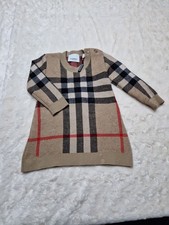 Burberry Baby Mädchen Kleid Wolle Kaschmir 