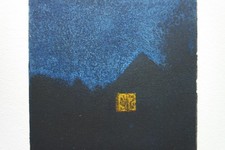 Aquatinta-Radierung „Blaue