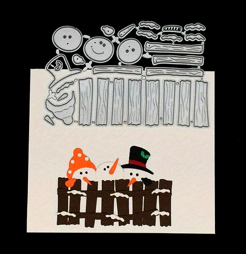 Happy xmas schneemann metall - happy,
