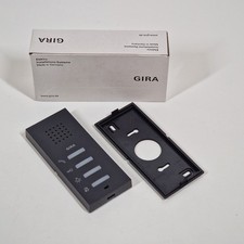 Gira 1250005 Wohnungsstation AP System 55 Schwarz Matt Station Innenstation