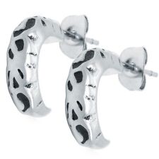 Edelstahl Ohrstecker Drachen Kralle Vogelkralle Monsterklaue silber Gothik Punk 