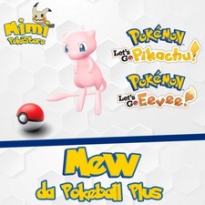 Mew from Pokeball Plus 6IVs -