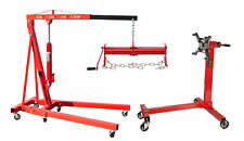 Motorheber 2000 KG Werkstattkran Motorkran 2 t + Motorhalter Motorkran 