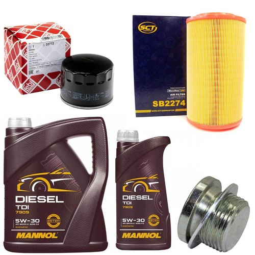 Motoröl filter set 6 - filter,