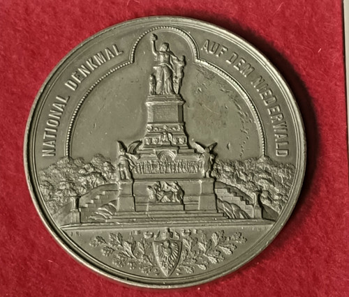 Medaille zinn nationaldenkmal - ,