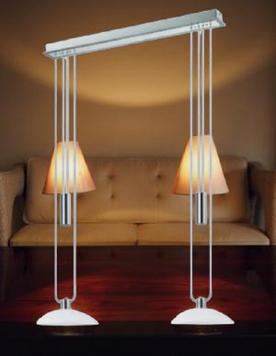 Vivienne pendelleuchte nickel - vivienne,
