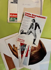 Original KICKER STARSCHNITT " GÜNTHER NETZER " - Borussia Mönchengladbach