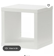 Ikea Kallax White Shelf Unit