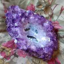 Amethyst Druse aus Namibia zur Aufbewahrung gearbeitet Maße 17x9,5x5 cm. gewicht 964g