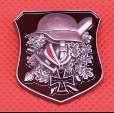 Pin, Abzeichen, Stahlhelm