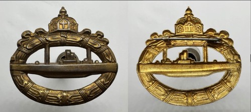 Boot abzeichen 1918 - u-boot,