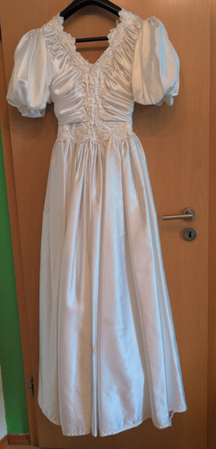 Brautkleid hochzeitskleid 80er - brautkleid,