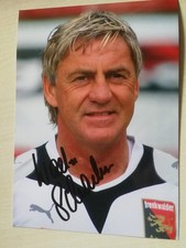 WALTER SCHACHNER - FUSSBALL LEGENDE - 13 X 18 cm Foto mit Original Autogramm -