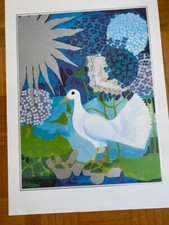 ROSINA WACHTMEISTER KUNSTDRUCK SILKSCREEN PRINT , ca. 55x42 cm