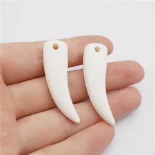 6er Set Harz Anhänger